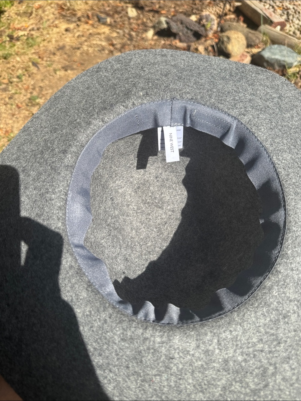 100% wool Nine West floppy hat - Picture 4 of 5
